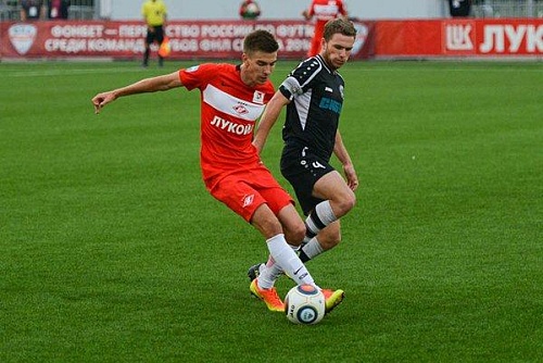 Отметили спартаковцев…