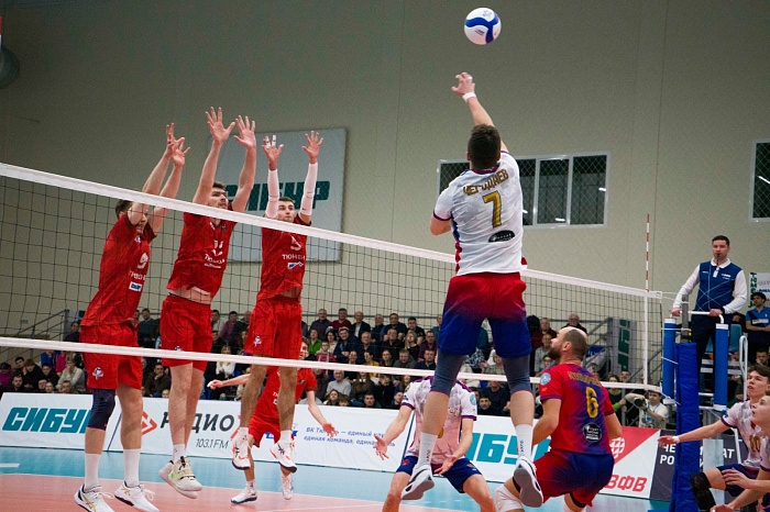Волейболисты «Тюмени» проведут два поединка в Костроме