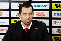 Главный тренер ХК «Рубин» Денис Ячменёв: «По поводу финальной серии иллюзий не строим»