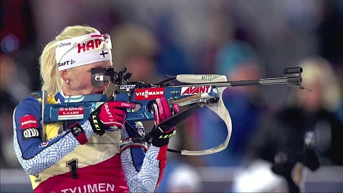 Кайса Мякяряйнен вырывает у Анастасии Кузьминой Большой хрустальный глобус