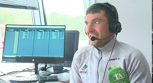 Евгений Гараничев комментирует эстафету с Дмитрием Рыбьяковым