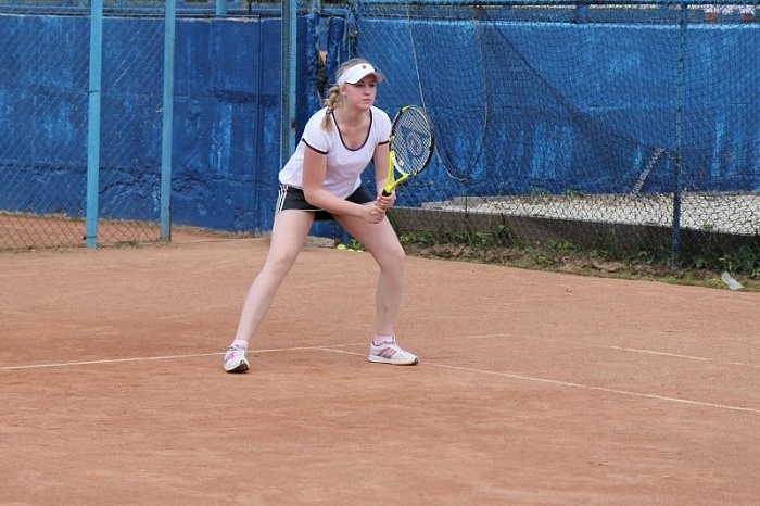 В смешанном разряде  стала чемпионкой страны