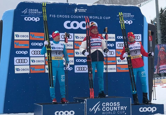 Александр Большунов выиграл королевский марафон в Осло и возглавил Кубок мира!