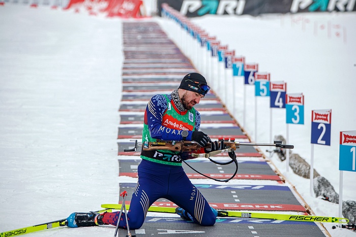 Тюменские биатлонисты остались без наград в масс-старте
