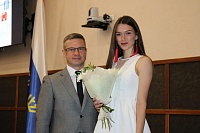 Дмитрий Грамотин поздравил спортивных стипендиатов