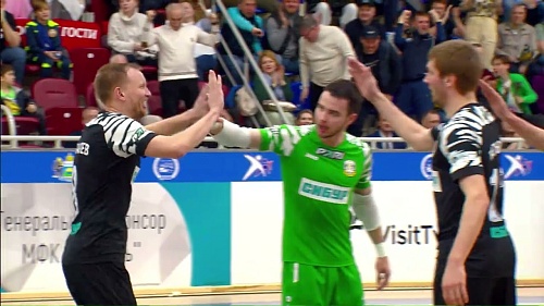 Обзор 3-го матча 1/4 финала PARI-Суперлиги «Тюмень» – «Норильский никель»