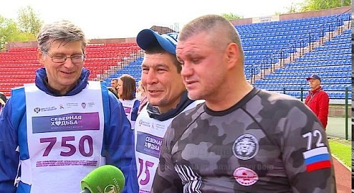 На «Геологе» прошёл отборочный этап Всероссийского проекта «Северная ходьба- новый образ жизни»