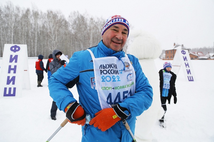 Всероссийская массовая гонка «Лыжня России-2022»