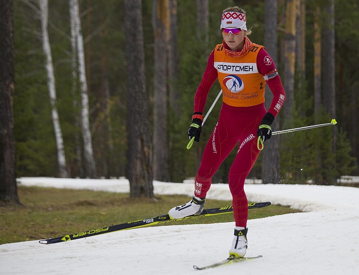 Снежная трасса в Жемчужине Сибири. Сборные Белоруссии и Казахстана