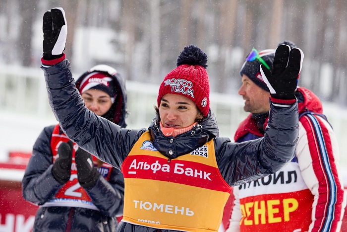 Кубок России по лыжным гонкам. 6-й этап в Тюмени. Масс-старт. Женщины