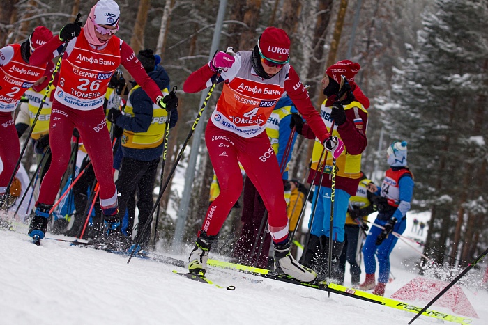 Кубок России по лыжным гонкам. 6-й этап в Тюмени. Масс-старт. Женщины