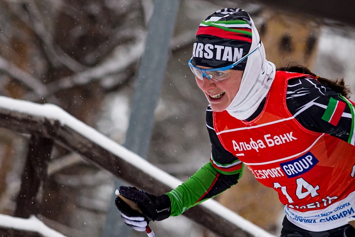 Кубок России по лыжным гонкам. 6-й этап в Тюмени. Масс-старт. Женщины