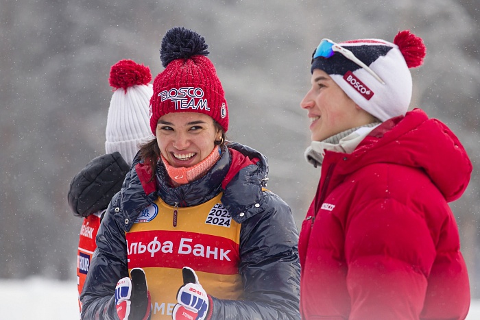 Кубок России по лыжным гонкам. 6-й этап в Тюмени. Масс-старт. Женщины