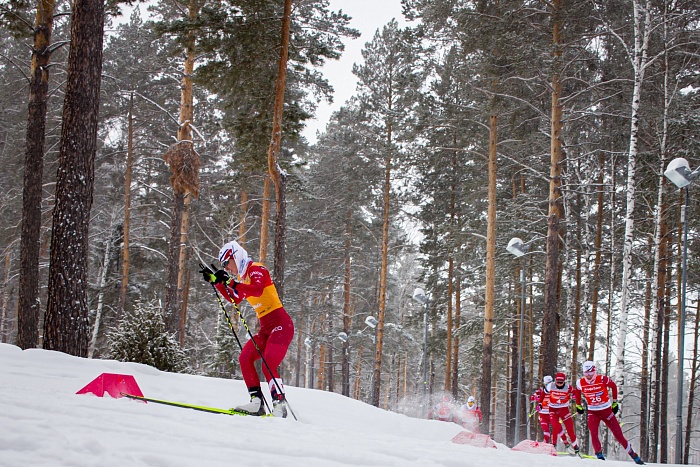 Кубок России по лыжным гонкам. 6-й этап в Тюмени. Масс-старт. Женщины