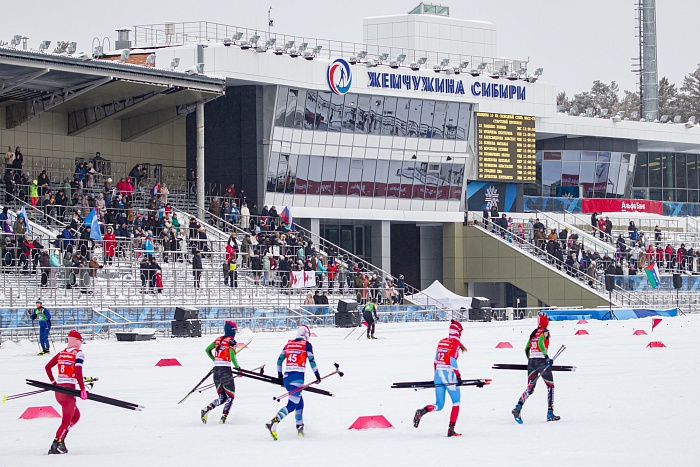 Кубок России по лыжным гонкам. 6-й этап в Тюмени. Масс-старт. Женщины