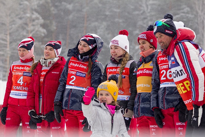 Кубок России по лыжным гонкам. 6-й этап в Тюмени. Масс-старт. Женщины