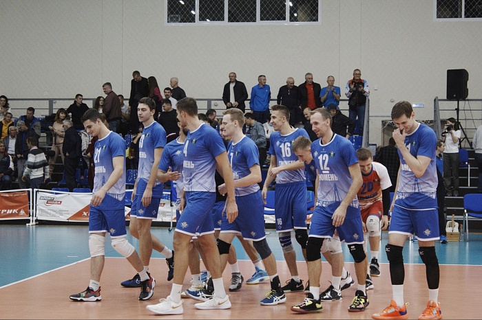 Волейболисты «Тюмени» во второй раз подряд обыграли «Каму»!