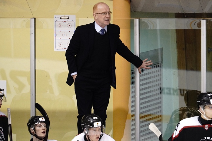 Главный тренер хоккейного клуба «Тюменский Легион» Дмитрий Андреев: «Егор Громовик дал команде возможность для манёвров в атаке»