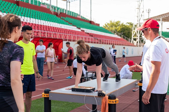 Команда Тюменского индустриального университета заняла девятое место на Всероссийском фестивале ГТО