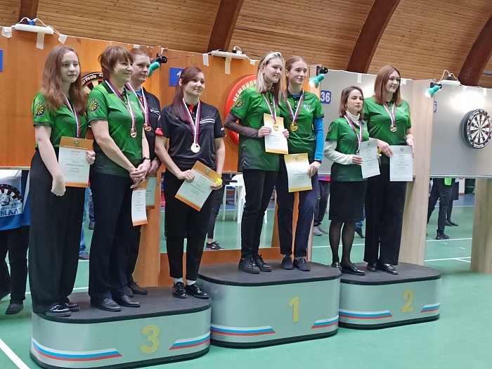 Прогресс тюменских дартсменов: Наталья Александрова взяла две медали чемпионата России