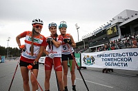 Ретивых и Грухвина завоевали золото и серебро в спринтах чемпионата России по лыжным гонкам