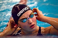 16-летняя пловчиха Софья Сподаренко выиграла бронзу чемпионата России, установив новый юношеский рекорд страны. Фото Александра ЗЫРЯНОВА