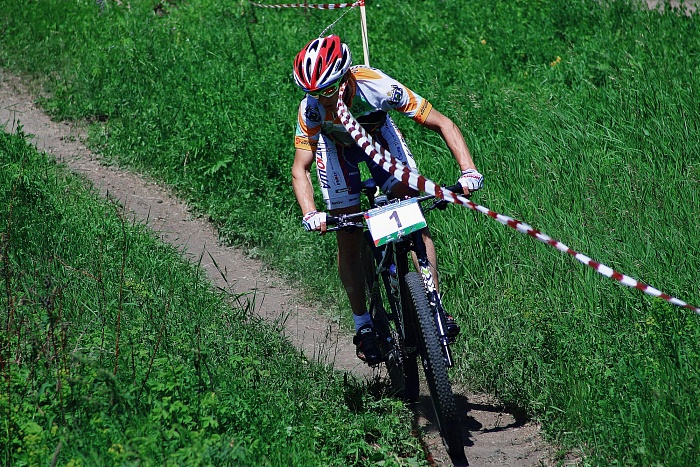 Чемпионке проиграла одну секунду