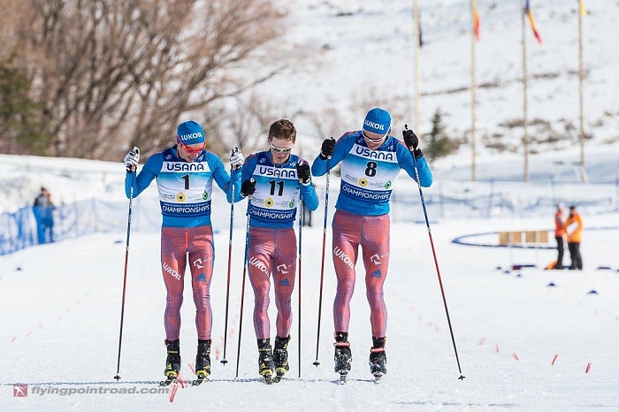 Александр Большунов сделал золотой дубль на первенстве мира