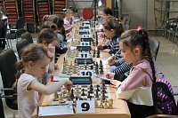 Малыши сражались в классические шахматы