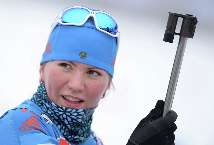 Виктория Сливко идет в тройке лидеров