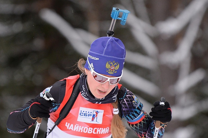 Ольга Мощенкова выиграла спринт в Чайковском!