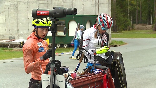 Все дороги ведут в Жемчужину Сибири. Женская сборная России по биатлону тренируется в Тюмени