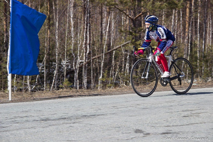 В гонке на скорость заняли весь пьедестал