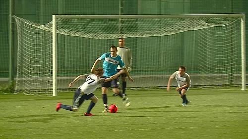 «Газпромбанк» - «Сибинтел» (8:2). Игорь Слободян обокрал защитника и забил один из трёх своих голов