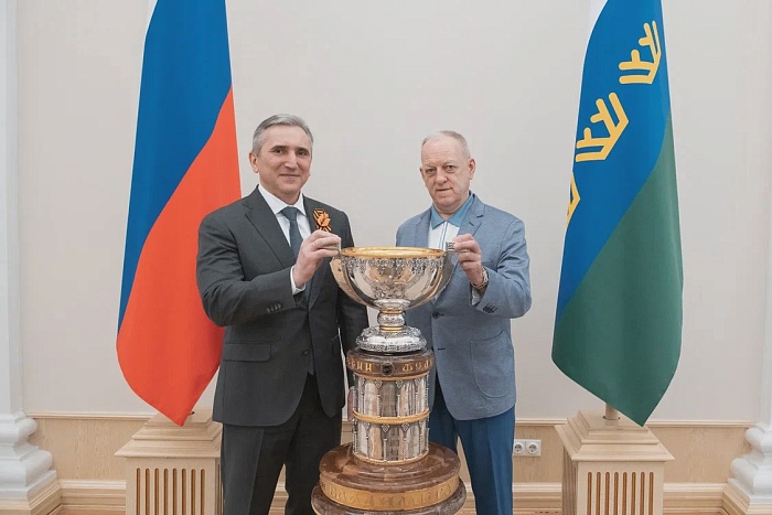 Губернатор Тюменской области Александр Моор: «ХК «Рубин» всегда проявлял волевой характер»