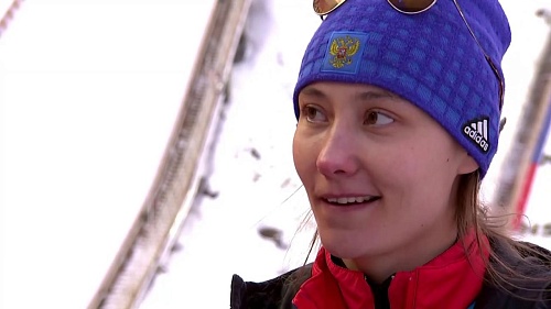 Студия с лидером сборной России по прыжкам с трамплина Ириной Аввакумовой в Нижнем Тагиле