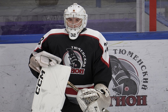 Вратарь хоккейного клуба «Тюменский Легион» Егор Куварзин отправился в «Буран»