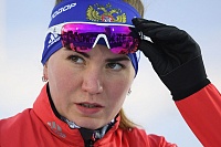 Тюменка Виктория Сливко лидирует в рейтинге Союза биатлонистов России