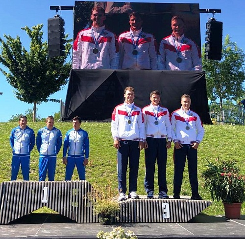 Выиграли историческую медаль на чемпионате Европы