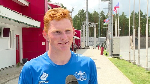 Мужская сборная России по биатлону проводит сбор в Тюмени