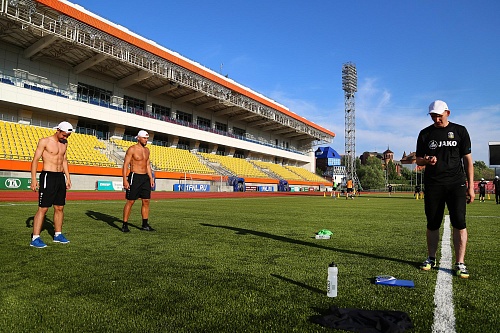 Тренировка МФК Тюмень