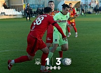 Тюменский воспитанник Данил Карпов забил гол «Арсеналу» в турецком Белеке