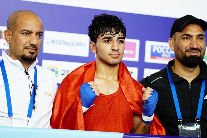 Боксёр из Ирака Эскандер Яхья: «Поддержка ребят из нашей сборной помогла мне хорошо провести бой»