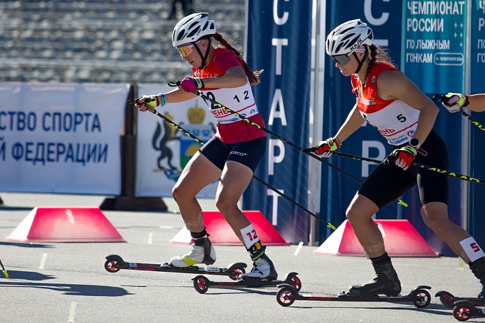 Чемпионат России по лыжероллерам. Спринт. Женщины