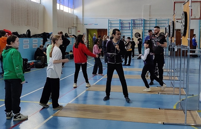 Тюменские школьники готовятся к финалу «Дартс Лиги»