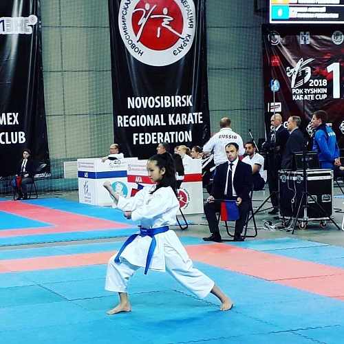 Каратисты отличились на маршальском турнире