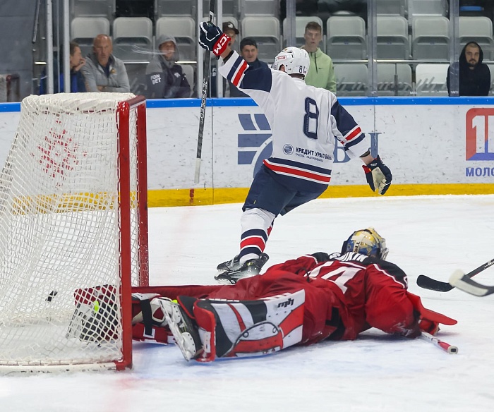Воспитанник тюменского хоккея Николай Майоров забросил три шайбы «Витязю»