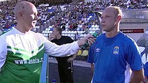 Денис Абышев о сопернике и атмосфере на матче