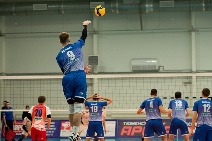 Волейболисты «Тюмени» в ближайшие выходные примут команду из Стерлитамака