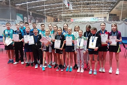 Мастера ракеток разыграли медали областного первенства